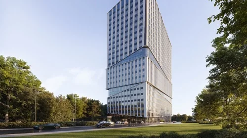 архитектурное решение делового центра