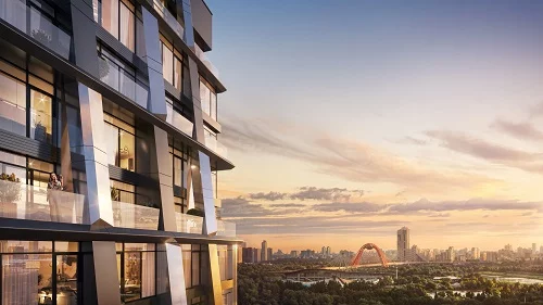 дорога между «Островом» и «Сердцем Столицы»