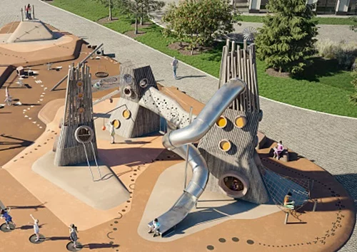 Инопланетная детская площадка