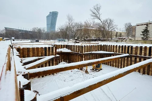 Аквилон выполнил разработку котлованов INDY Towers