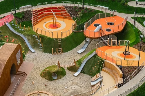 В доме «Достижение» лучшая детская площадка РФ