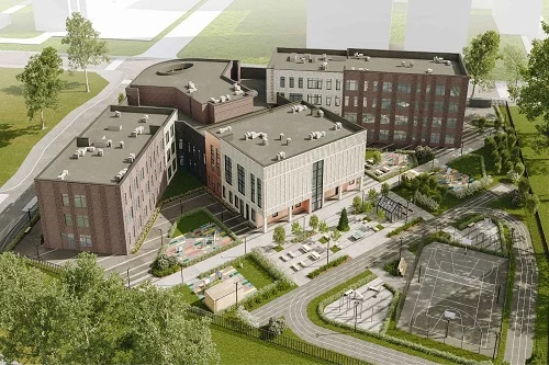 В районе Метрогородок появится школа на 550 мест