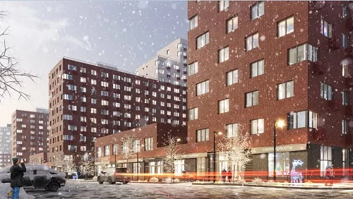 строительство корпусов 5, 6 в ЖК «Новотомилино»