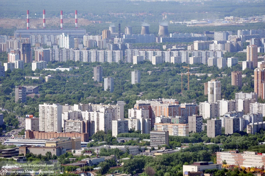 Районы москвы картинка