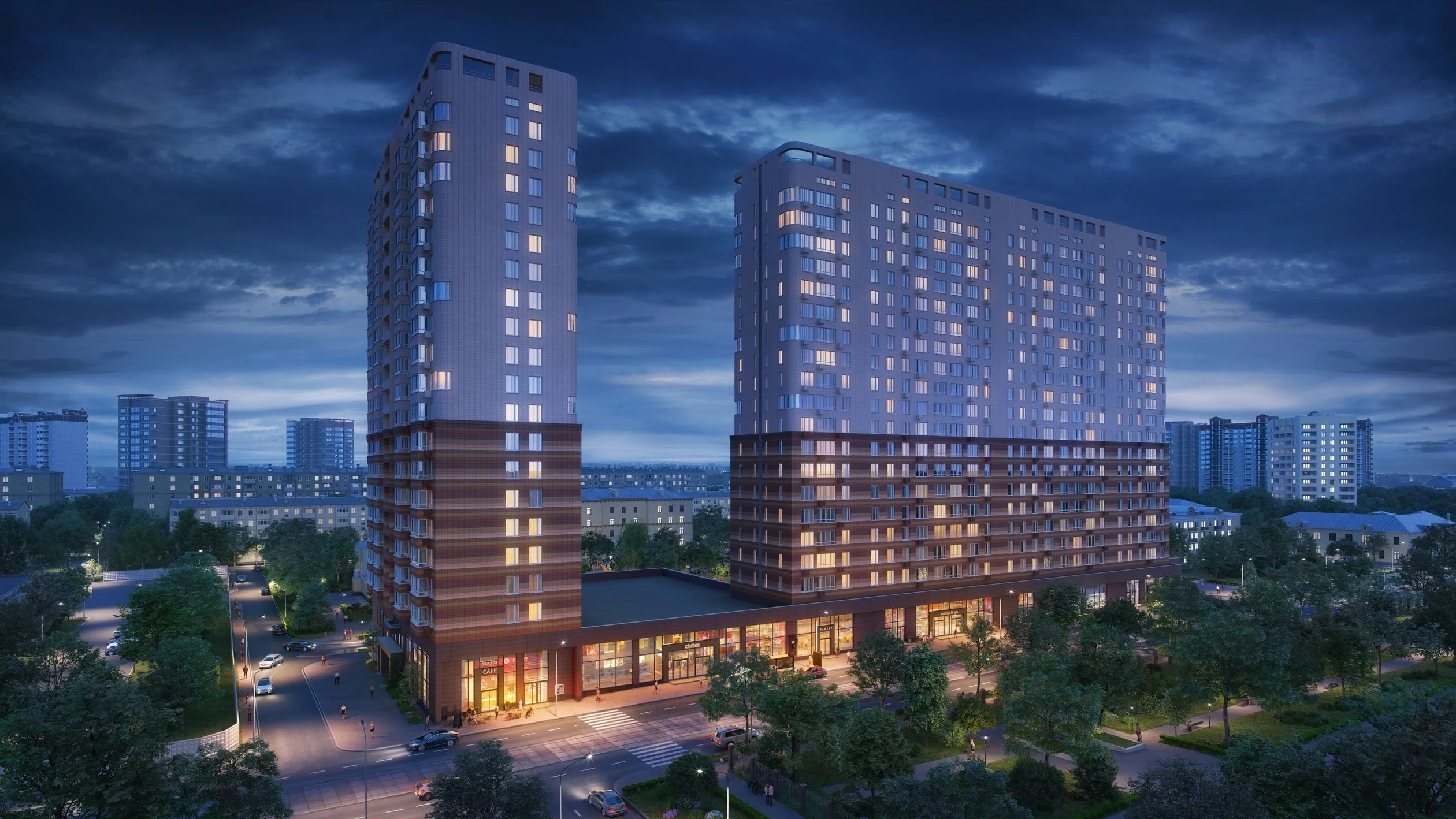 Застройщик юзао. Жк 38 квартал на ленинском. Улица бутлерова, 7б. Микрорайон теплый астрахань. Застройщик юзао.